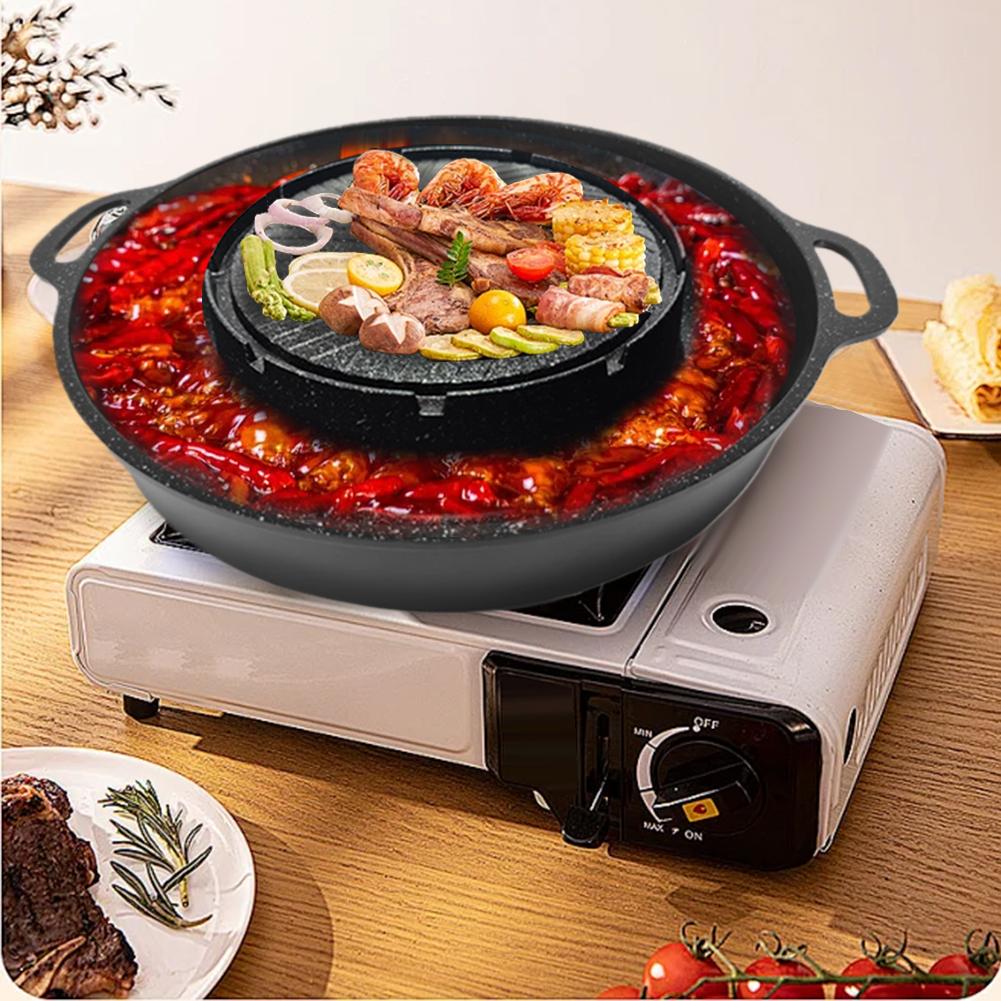 Korean Cassette Grill Pan Non- - đánh giá và giá Camping Cooking Cupboard