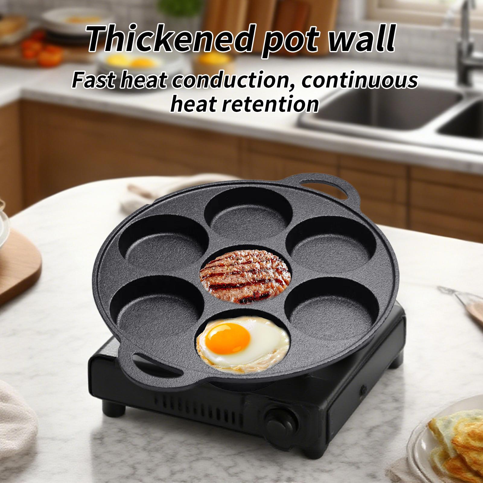 Nonstick Flat Cast Iron Pan Fl - đánh giá và giá Camping Cooking Cast Iron