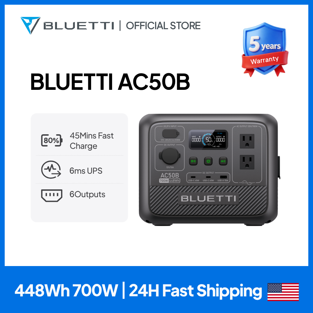 BLUETTI AC50B Portable Power S - đánh giá và giá Camping Cooking Electric