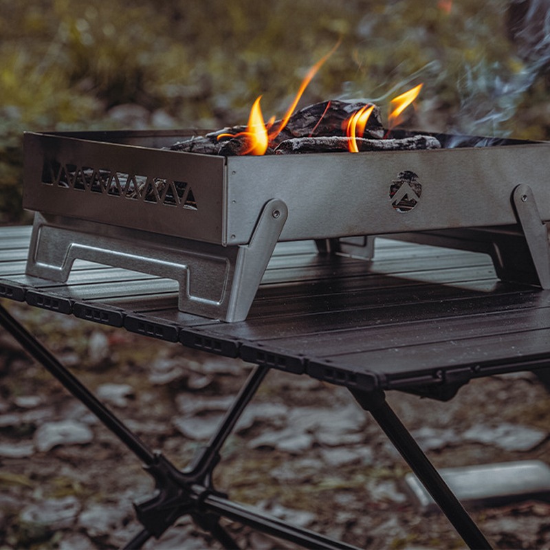 Portable Campfire Fire Pit BBQ - đánh giá và giá Camping Cooking Electric