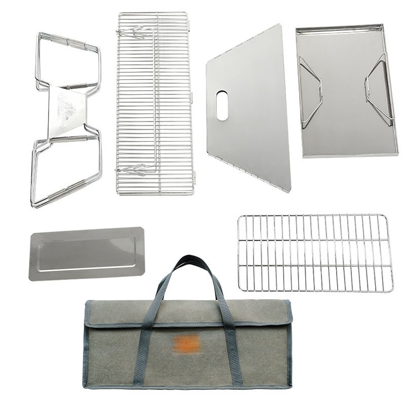 Portable Campfire Fire Pit BBQ - đánh giá và giá Camping Cooking Electric