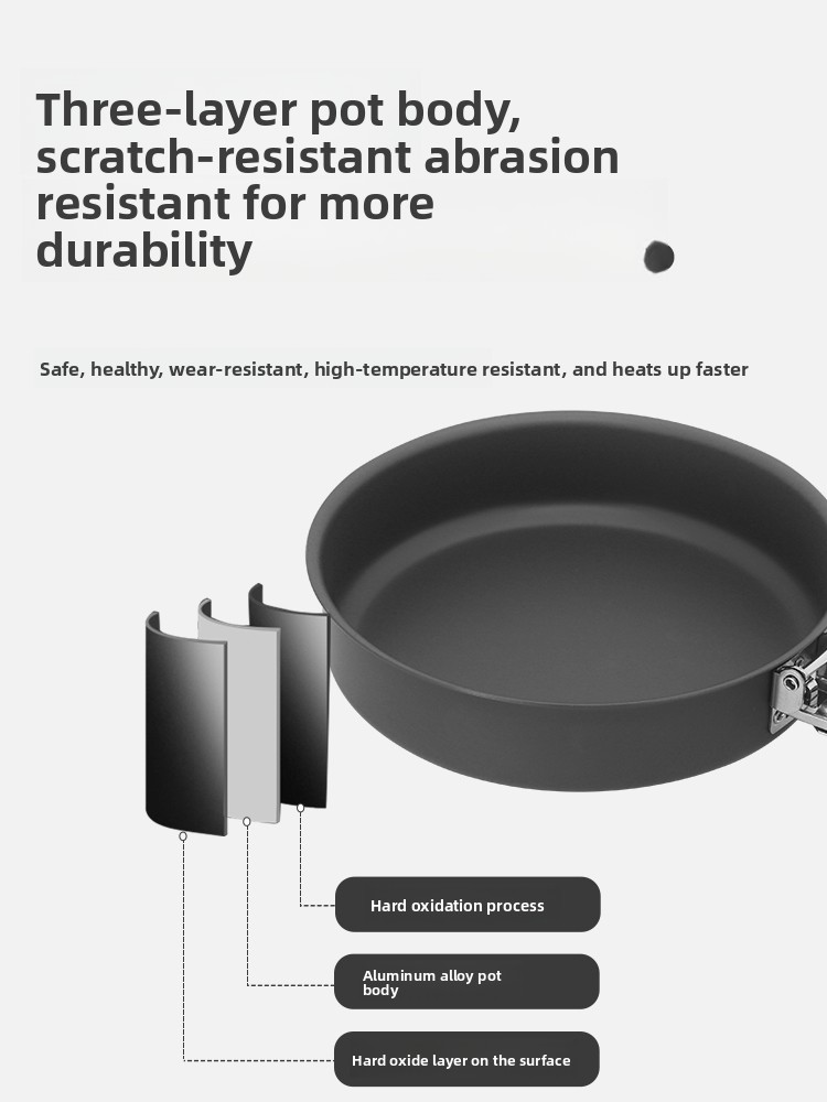 Bulin C15 Outdoor Small Frying - đánh giá và giá Camping Cooking Wok