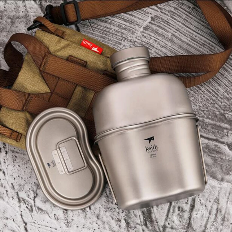 Keith Pure Titanium Outdoor Ca - đánh giá và giá Mess Kit Titanium