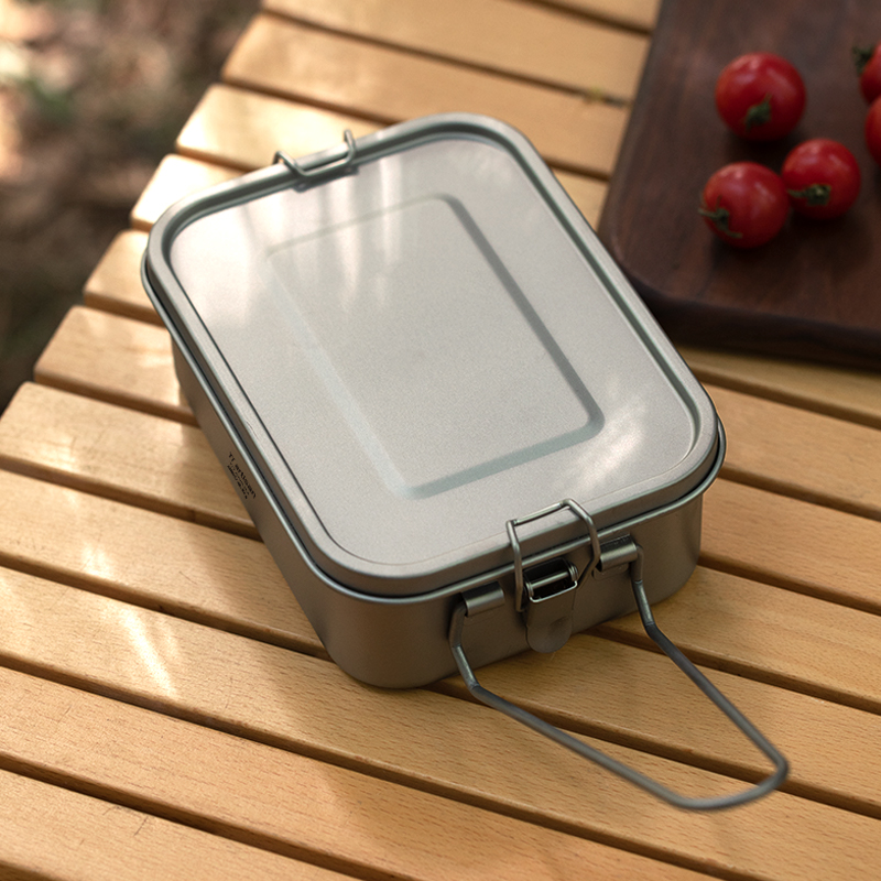 Tiartisan 1200ml titanium camp - đánh giá và giá Mess Kit Titanium