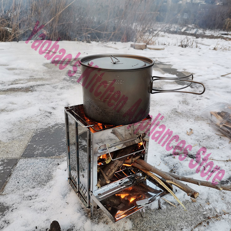 Wood Stove Outdoor Camping Equ - đánh giá và giá Camping Cooking Wood Stove