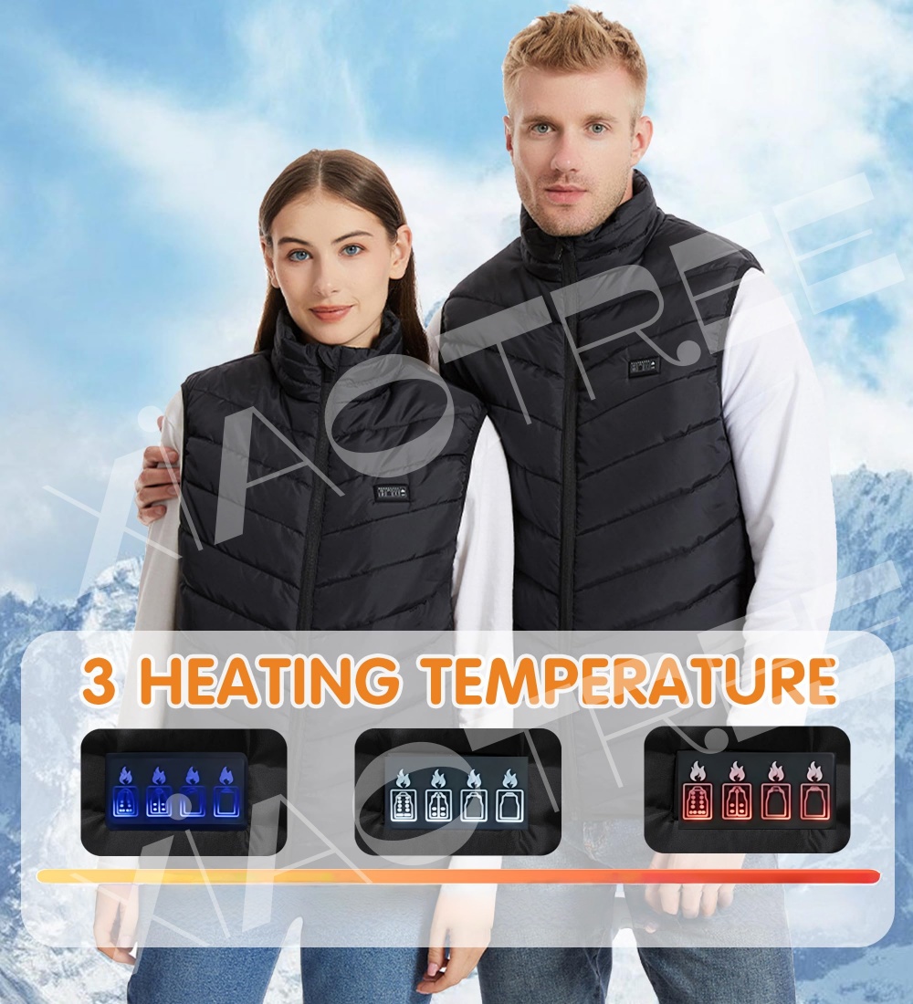 28/9 Areas Heated Vest Men Jac - đánh giá và giá Camping Cooking Electric