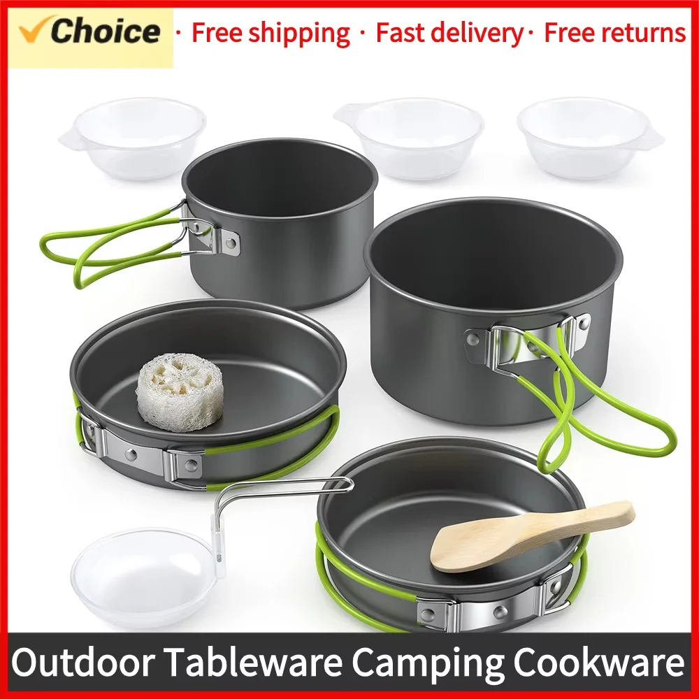 Outdoor Cooking Camping Utensi - đánh giá và giá Camping Cooking Set For 4
