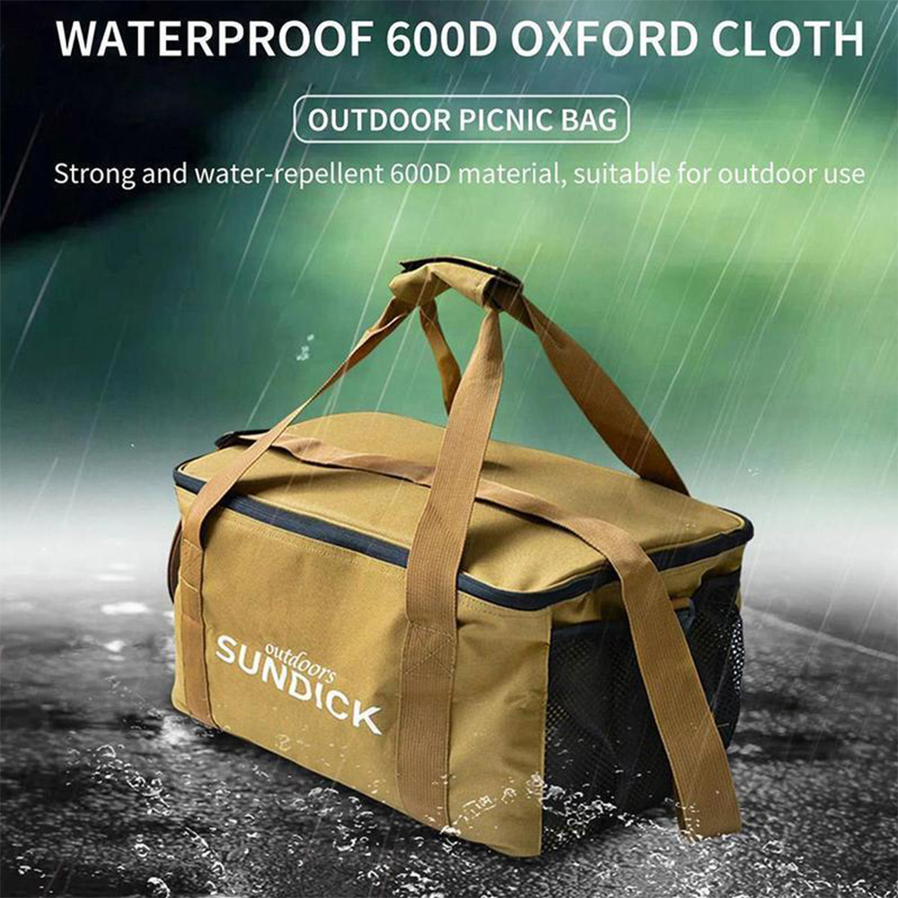 Outdoor Picnic Bag Waterproof  - đánh giá và giá Camping Cooking Organizer