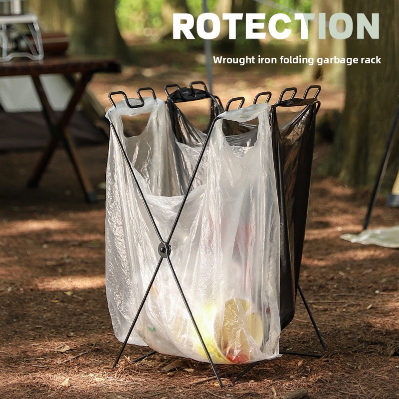 Portable Folding Garbage Bag H - đánh giá và giá Camping Cooking Organizer