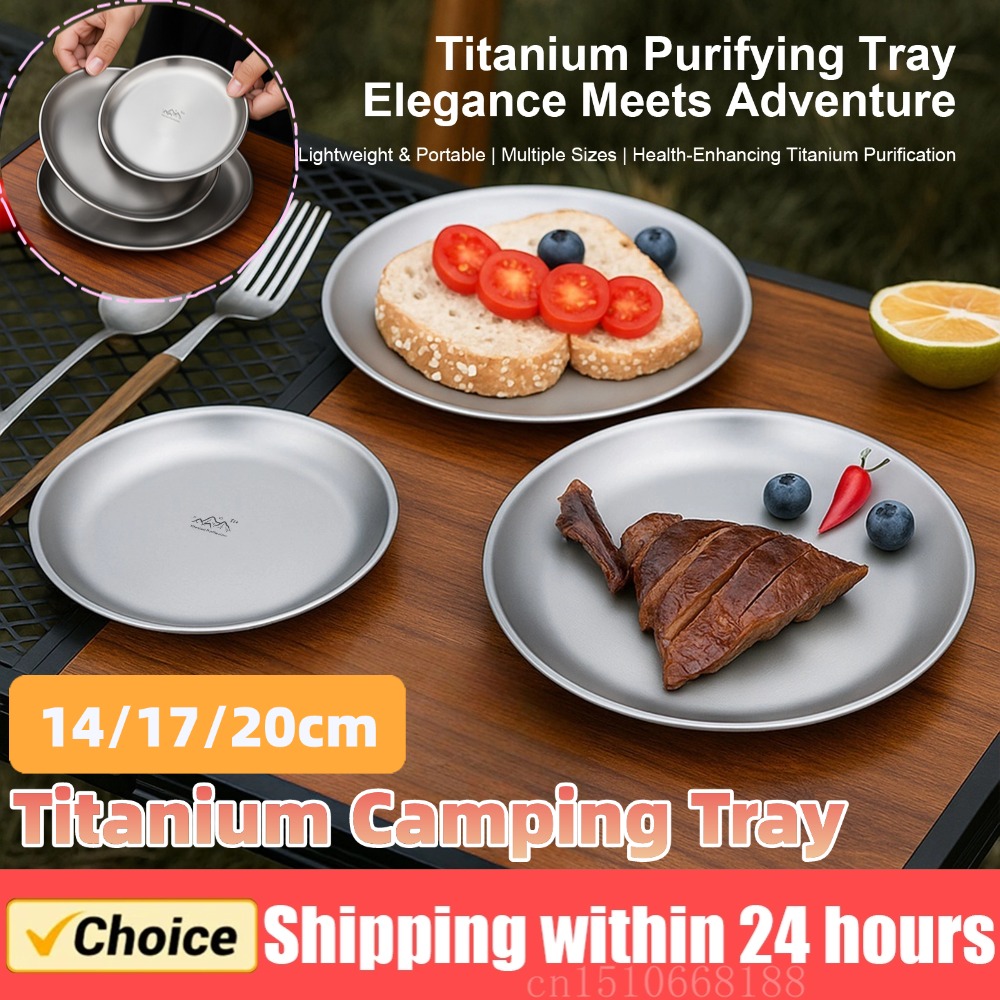 14/17/20cm Titanium Camping Pl - đánh giá và giá Camping Cooking Disc