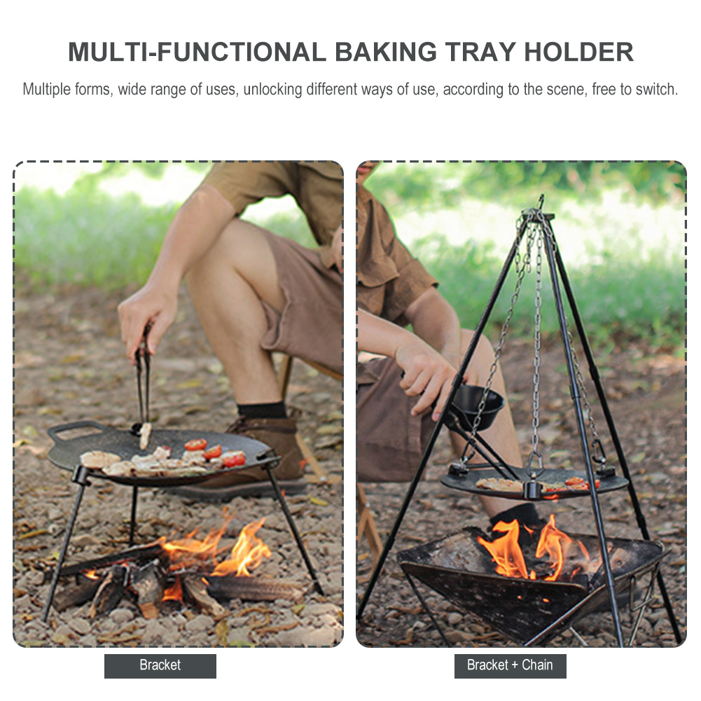 Barbecue Tray Support Adjustab - đánh giá và giá Camping Cooking Cupboard