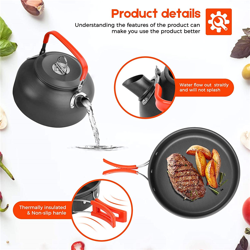 2~3 Person Outdoor Camping and - đánh giá và giá Camping Cooking Set 2 Person