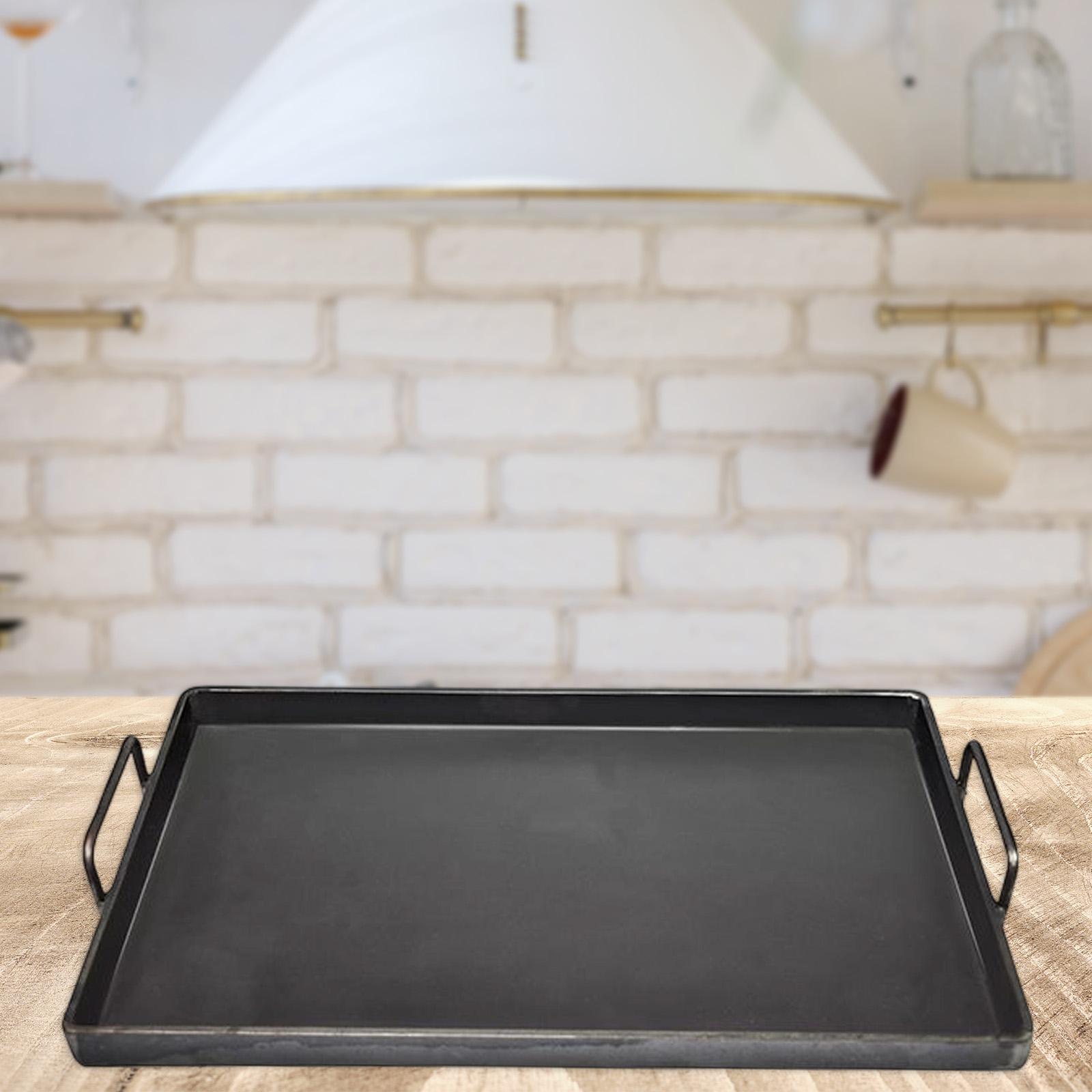 1 Pc Cast Iron Cooking Griddle - đánh giá và giá Camping Cooking Cast Iron