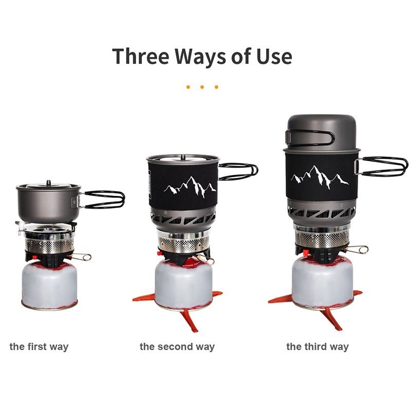 Camping Cooking Set Stove Pot  - đánh giá và giá Camping Cooking Cupboard