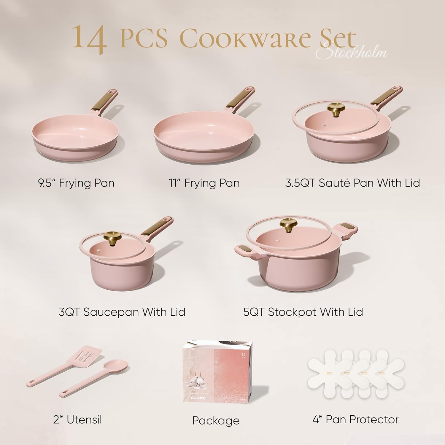 Nonstick Ceramic Cookware Set, - đánh giá và giá Camping Cooking Pots And Pans Set