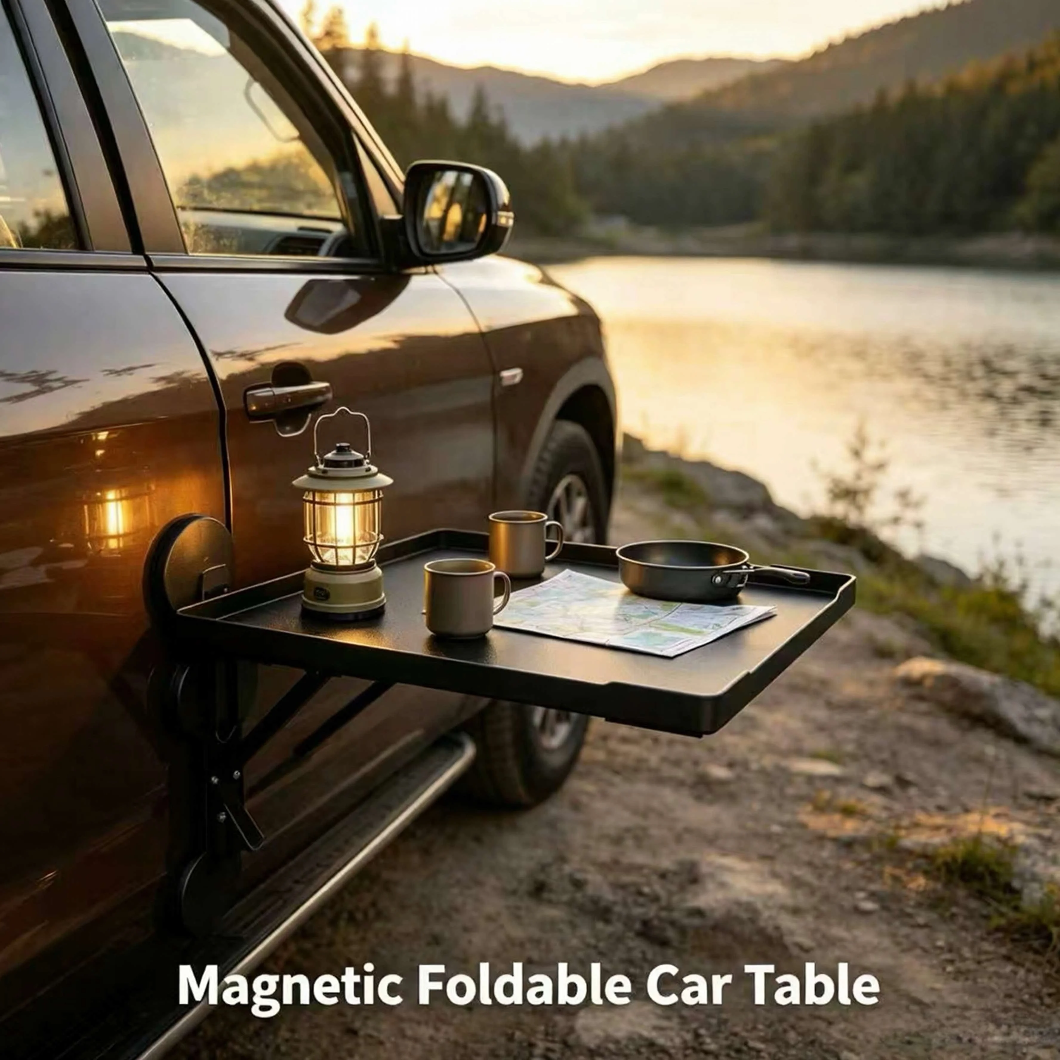 Portable Car Side Door Hanging - đánh giá và giá Camping Cooking Table Foldable