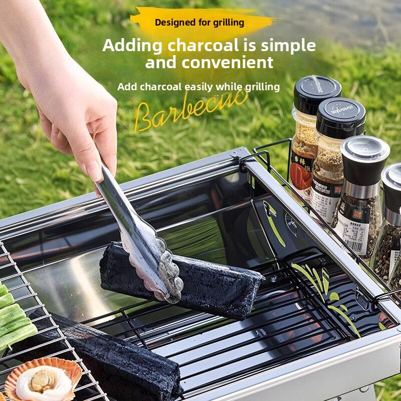 Portable Stainless Steel BBQ G - đánh giá và giá Camping Cooking Requirements