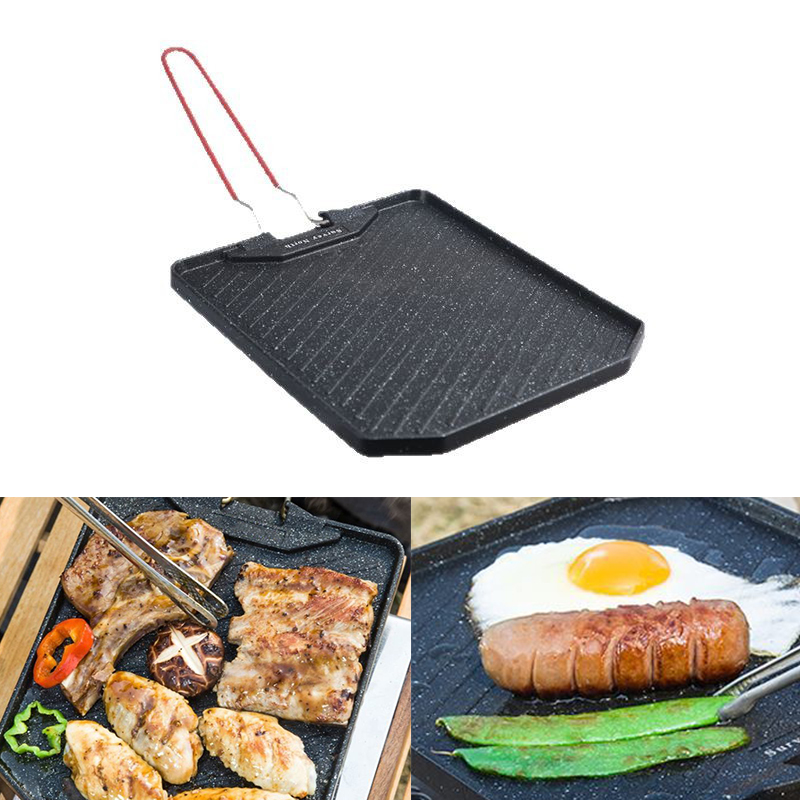 Outdoor camping barbecue pan H - đánh giá và giá Camping Cooking Cupboard