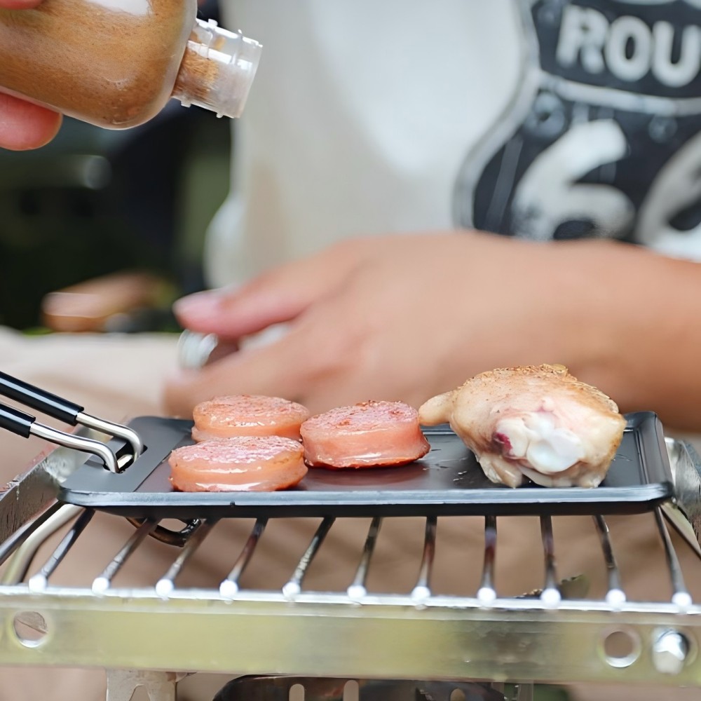 Camping Frying Pan Outdoor Por - đánh giá và giá Camping Cooking Disc