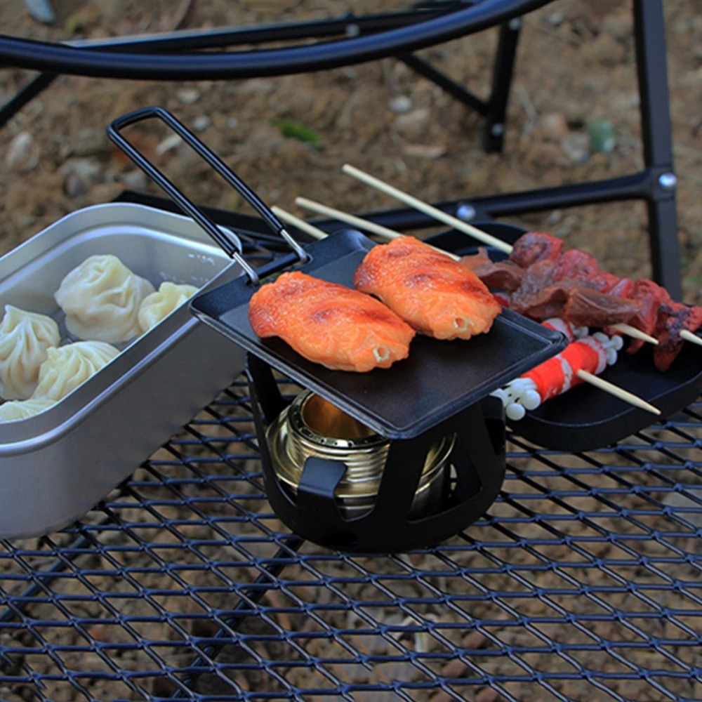 Camping Frying Pan Outdoor Por - đánh giá và giá Camping Cooking Disc