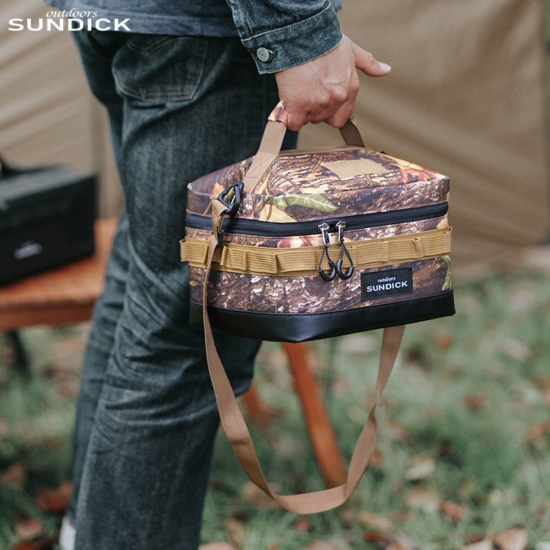 1 Black/Brown/Army Green/Camo  - đánh giá và giá Camping Cooking Organizer