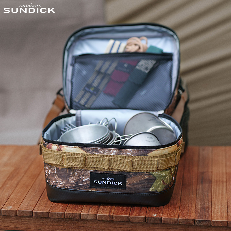 1 Black/Brown/Army Green/Camo  - đánh giá và giá Camping Cooking Organizer