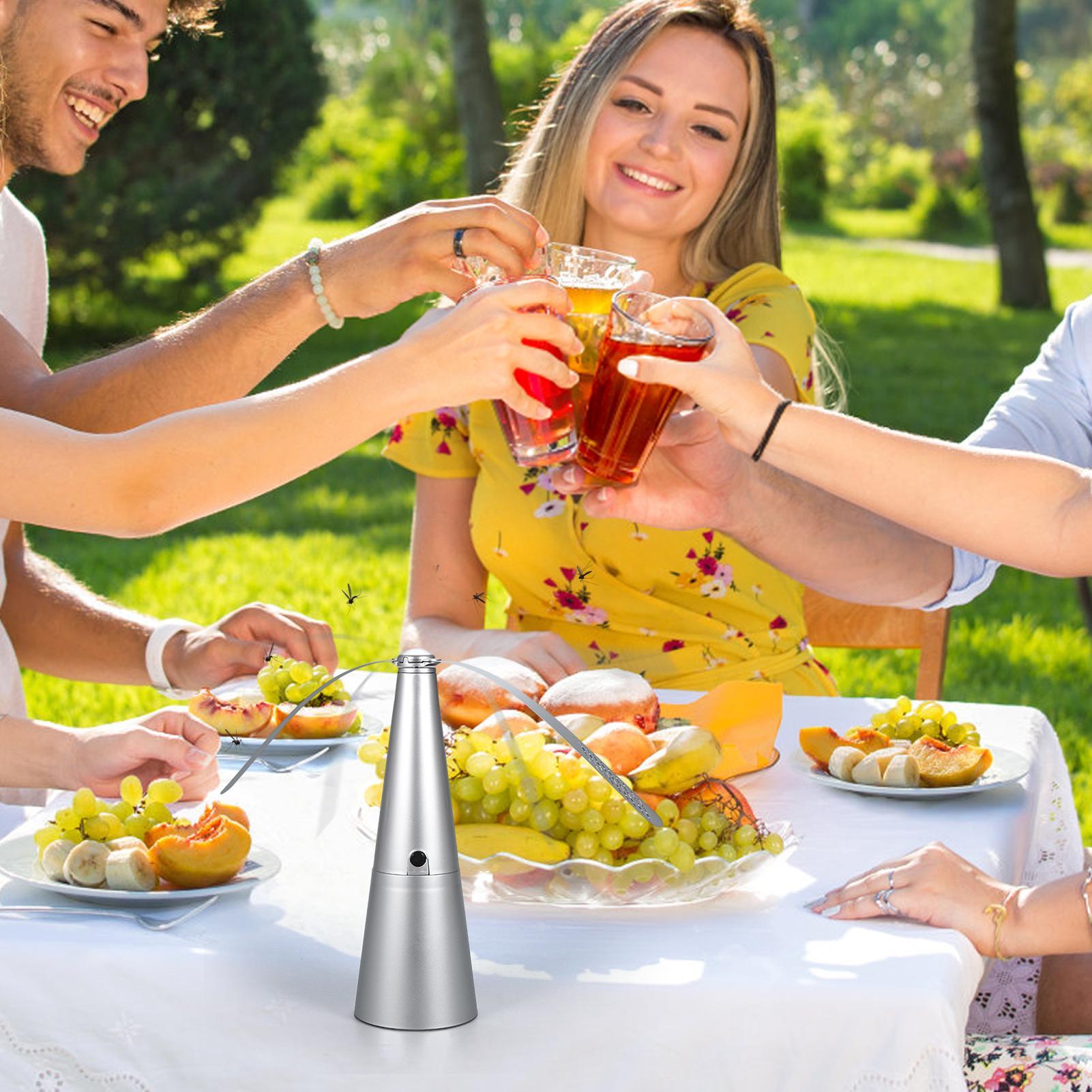 Outside Fly Fans Table Fly Fan - đánh giá và giá Camping Cooking Table