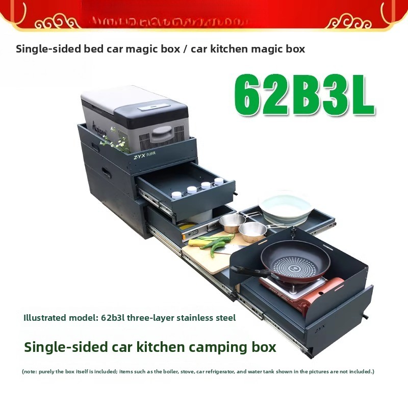 Portable Tailgate Kitchen & St - đánh giá và giá Camping Cooking Organizer