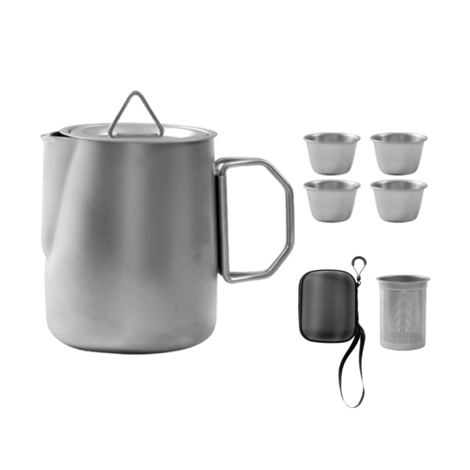 Stainless Steel Camping Cup Tr - đánh giá và giá Camping Cooking Set For 4