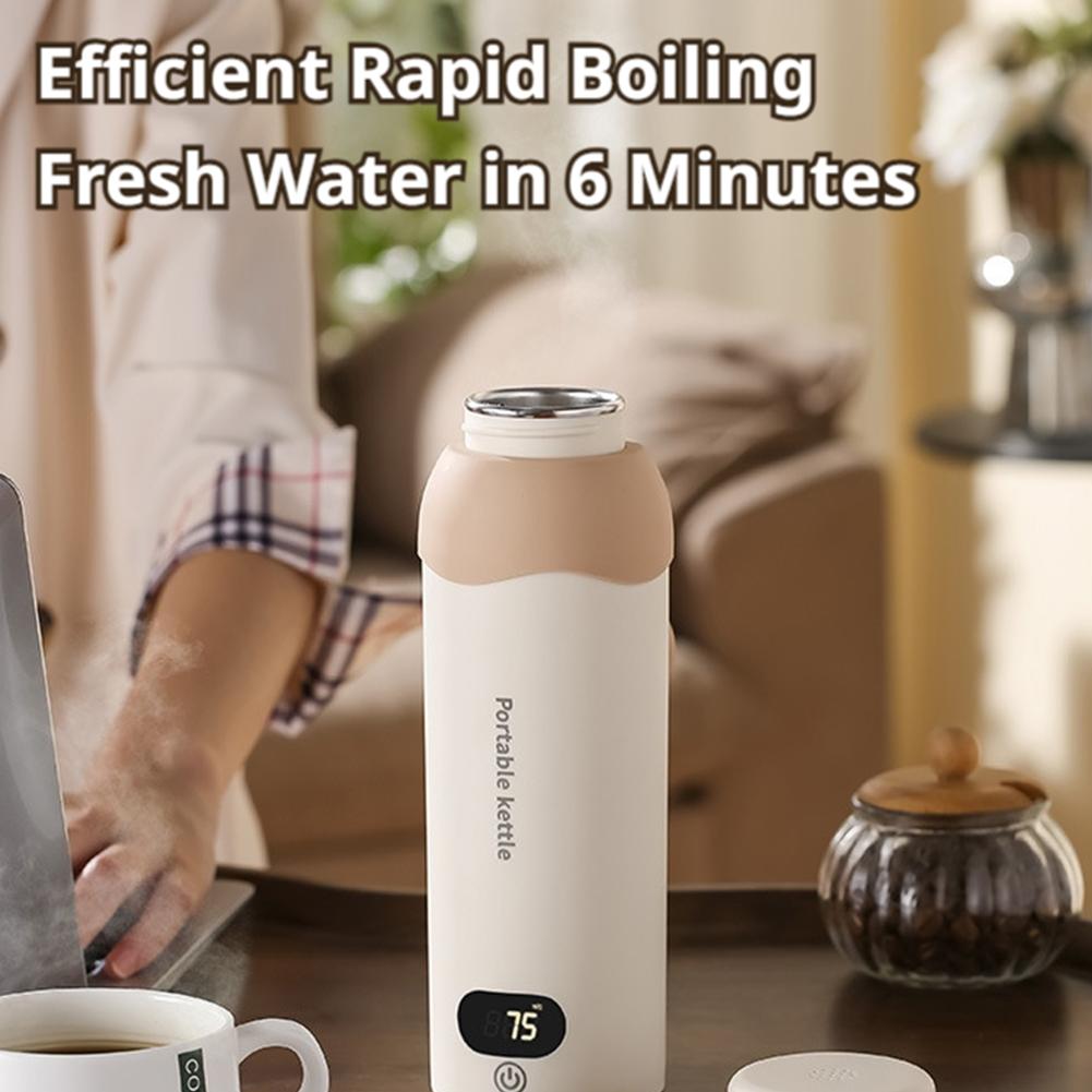 500ml LCD Electric Kettle WIth - đánh giá và giá Camping Cooking Electric