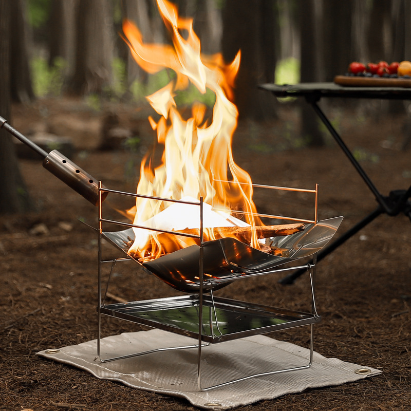 Wood Burning Camping Stove Por - đánh giá và giá Camping Cooking Wood Stove