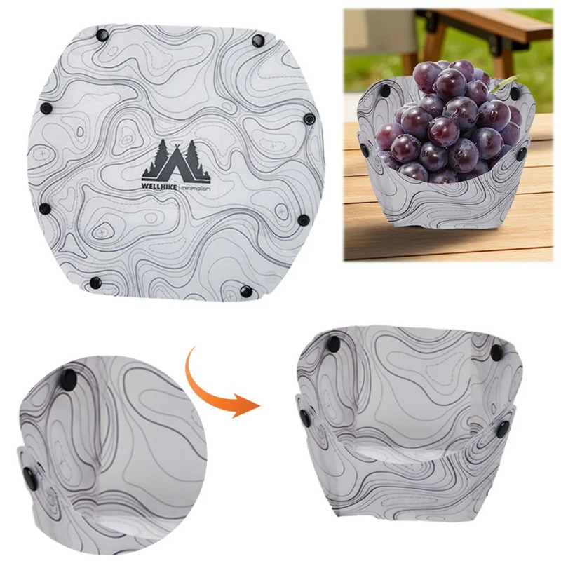 Foldable Camping Tableware Por - đánh giá và giá Camping Cooking Disc