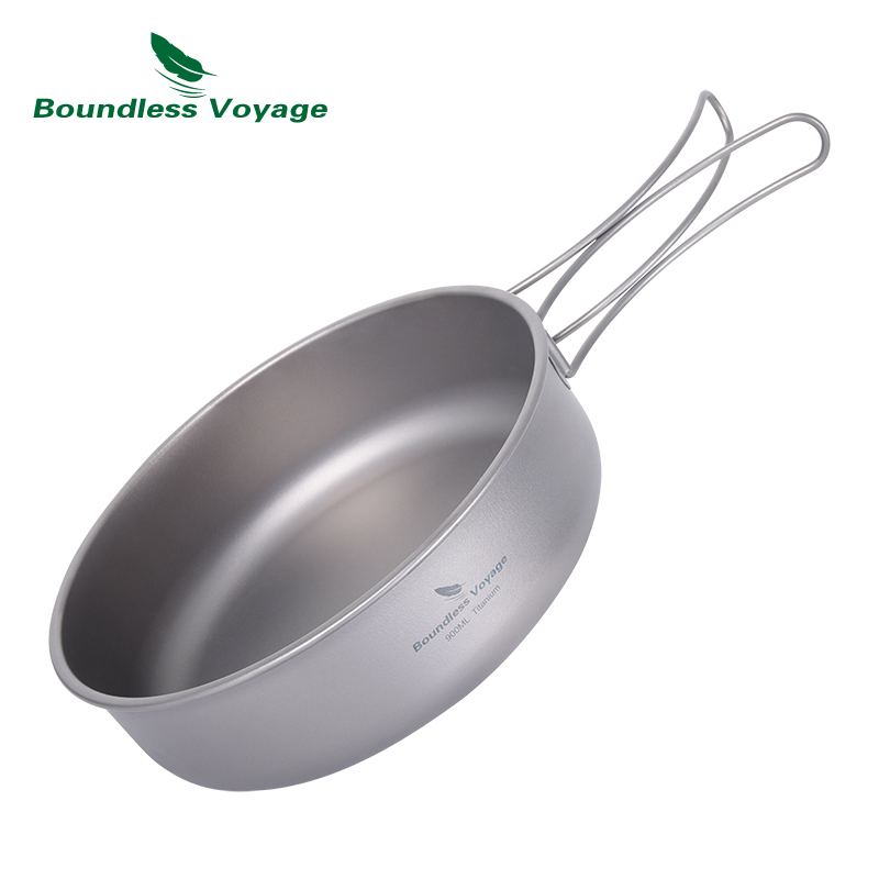 Boundless Voyage Camping Cooki - đánh giá và giá Mess Kit Titanium