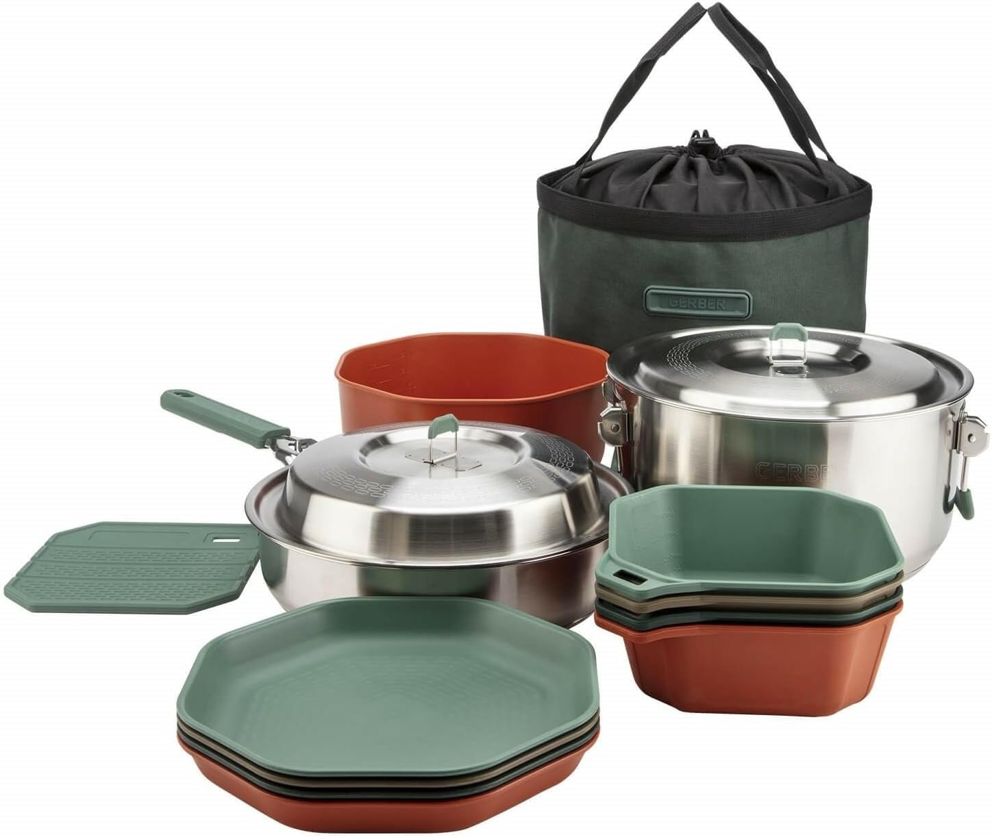 Outdoor Cooking Camping Cookwa - đánh giá và giá Camping Cooking Set For 4